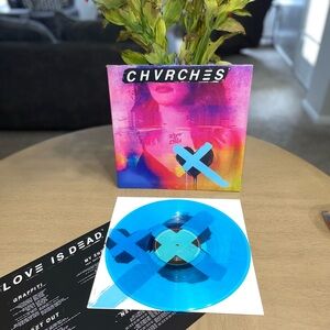 CHVRCHES, Love Is Dead Blue Vinyl